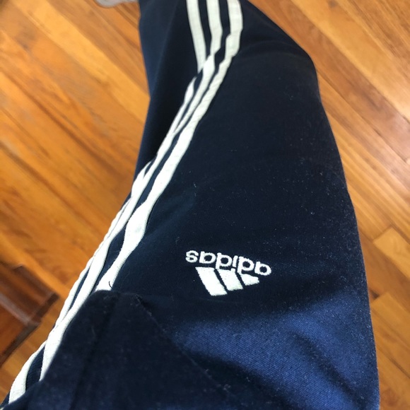 Navy Adidas Track/Sweat Pants - Picture 4 of 4